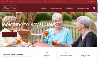 Royal Oaks website