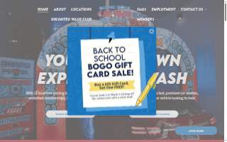 Scenic Suds Car Wash Express website