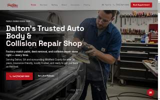Tony Johns Autobody website