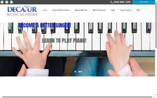 Decatur Music Academy website