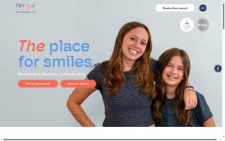 Decatur Orthodontics website