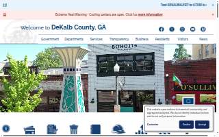 DeKalb County Health Department website
