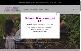 Holy Trinity Preschool website
