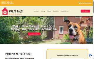 Val's Pals GA website