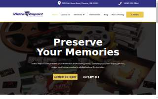 Video Impact Atlanta website