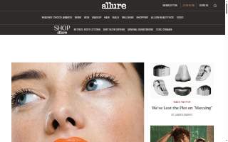 Allure Nail Spa of Oswego website