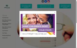 Arbor Place Eye Care website