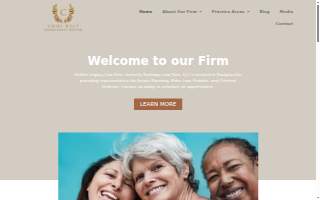 Golden Legacy Law Firm, LLC website