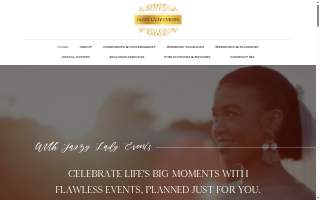 Jazzy Lady Events website