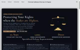 Napier Law website