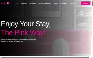 Pink Porch Properties website