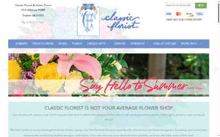 Classic Florist & Home Decor LLC website