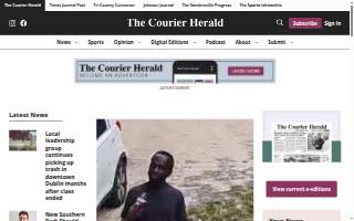 Courier Herald website