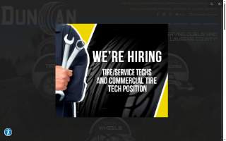 Duncan Tire Company website