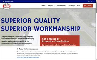 Olde South Contractors website