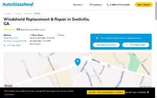 Auto Glass Now of Duluth website