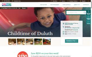 Childtime of Duluth website