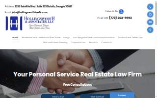 Hollingsworth & Associates LLC website