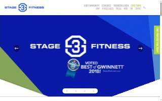Stage 3 Fitness website