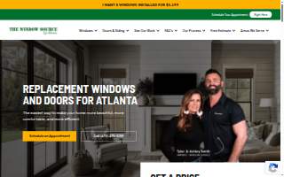The Window Source of Atlanta website