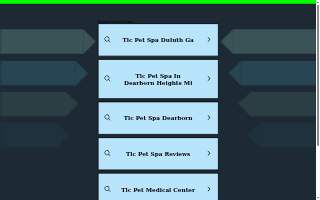 TLC Pet Spa website
