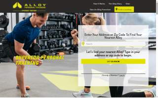 Alloy Personal Training Dunwoody GA website