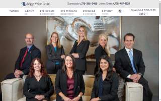 Briggs Vision Group Optique website
