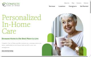 Complete Care At Home website
