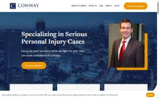 Conway Law, LLC website
