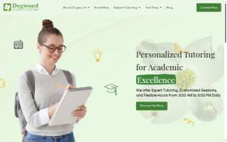 Dogwood Tutoring & Test Prep website