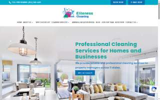 Eliteness Cleaning Maid Service of Atlanta website