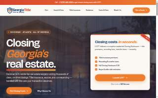 Georgia Title & Escrow Company of Dunwoody website