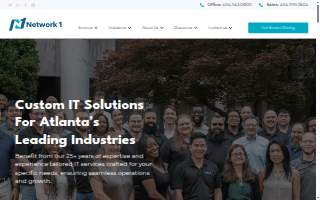 Network 1 Consulting - Atlanta Managed IT Services Company website