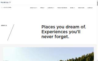 Pursuit Of Perfection website