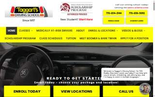 Taggart's Driving School - Dunwoody website