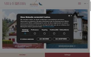 Villa Christina website