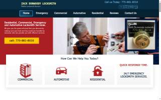 Zack Dunwoody Locksmith website