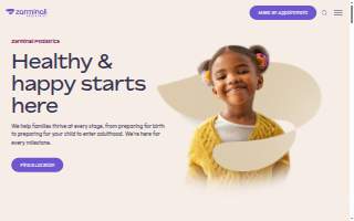 Zarminali Pediatrics & Urgent Care - Perimeter website