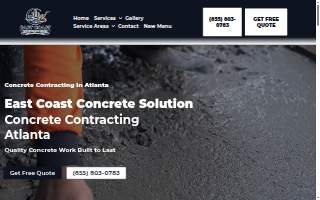 East Coast Concrete Solution Llc website