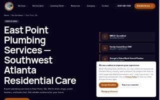 Head's Plumbing Sales & Service, Inc. website