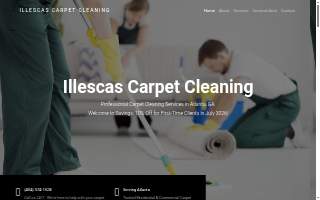 Illescas Carpet Cleaning website