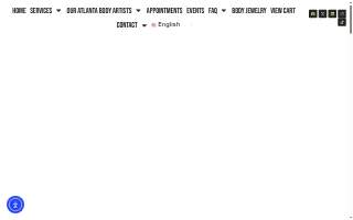Iron Palm Tattoos & Body Piercing Atlanta of East Point website