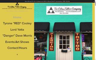 Tri-Cities Tattoo Company website