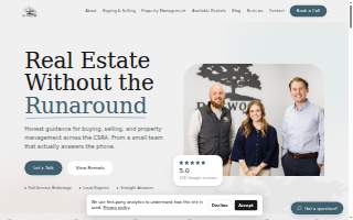 Dogwood Real Estate website