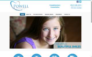 Dr. R Steven Powell Sr, DMD website
