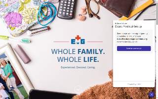 Evans Medical Group website