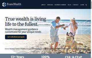 Evans Wealth Management website