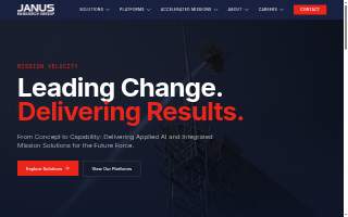 JANUS Research Group, LLC website