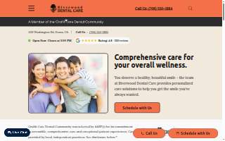 Riverwood Dental Care website