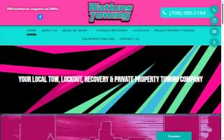Watkins Towing of Evans website